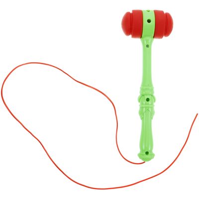 Abaodam Interactive Squeaky Hammer for Accessory Fun Pounding for Early Education Hammer for Boys