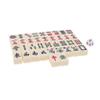 Abaodam Mini Mahjong Set Portable Travel Mahjong Game for Seniors Tiles Compact Robust for Home Travel view 1