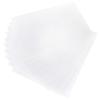 10Pcs Heat Shrink Sheet Kit, Printable Heat Shrink Film Paintable White Paper DIY for Craft DIY Keychains view 1