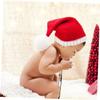 BESPORTBLE Unique Santa Claus Hat for Christmas Photography Handmade Winter Hat Perfect for Boys and Girls and Families view 3