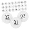 Alipis 50pcs Reusable Number Balls for Raffle Game Bingo Raffle Balls Numbers view 1