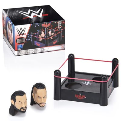 WWE: Thumb War: Superstars Ring Raw - Drew McIntyre VS Damian Priest, 1.5" Wrestling Characters, Competitive Arena Battle, Novelty Toy, Fans Ages 3+