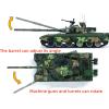 DBEIXIWEI Alloy 1/72 Chinese PLA ZTZ-99 Main Battle Tank Model Memorial Tank Miniature with Rotary Turret Souvenir Static Display view 4