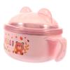 GRIRIW Stainless Steel Boys and Girls Bowl Lid Deep Food Serving Bowl for Toddlers and Easy to Clean for Snacks Cereal and More Cute view 1