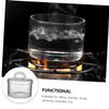 OFFSCH Boy Girl's Glass Steamed Egg Bowl with Lid High-temperature Resistant Airtight Storage for Soup Bird's Nest Desserts Home Cafe Use view 3