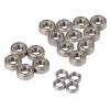 19Pcs Sealed Bearing Kit High Quality RC Car Metal Wheel Bearings for 1/10 2wd Slash Stampede Rustler Stainless Steel Blue 5x11x4mm 5x8x2.5mm view 3