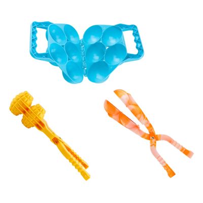 Hemoton 3pcs Clip for Outdoor Fun Safe Plastic Making Tool Interactive Parent Play Random Color for Fights and Playtime