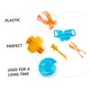 Hemoton 3pcs Clip for Outdoor Fun Safe Plastic Making Tool Interactive Parent Play Random Color for Fights and Playtime view 3
