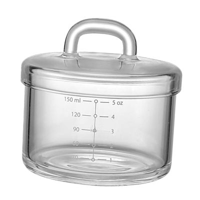 Ciieeo Food Steam Bowl Lid Porcelain Serving Bowl for Steamed Eggs Yogurt Pudding Double Skin Milk Glass Steaming for Boys and Girls