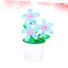 TEHAUX 4pcs Flowerpot Material Kit for Boys and Girls Creative Kindergarten Handmade Small Potted Plant Honeysuckle Educational Craft for Family Bonding and Skill Development view 2