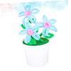TEHAUX 4pcs Flowerpot Material Kit for Boys and Girls Creative Kindergarten Handmade Small Potted Plant Honeysuckle Educational Craft for Family Bonding and Skill Development view 4