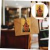 Cabilock Chinese Traditional Amulet Card Year Dragon for Auspicious Material Delicate Design Year Feng Shui Charm for Luck and Safety view 4
