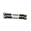 Compatible with Hobbico for Dromida 1/18 RC Car Aluminum Alloy Front Rear Servo Link Upgrade Parts Enhanced Control and Stability RC Tie Link Rods(Black) view 1