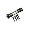Compatible with Hobbico for Dromida 1/18 RC Car Aluminum Alloy Front Rear Servo Link Upgrade Parts Enhanced Control and Stability RC Tie Link Rods(Black) view 2