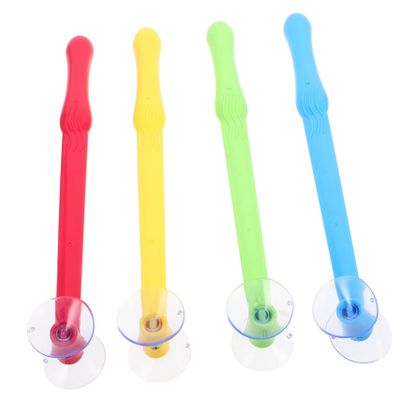 FOYTOKI 4pcs Boy Girl Suction Cup Hammer Toy Early Development Plaything for Family Interaction and Reaction Training Safe and Engaging Educational Tool for Toddlers