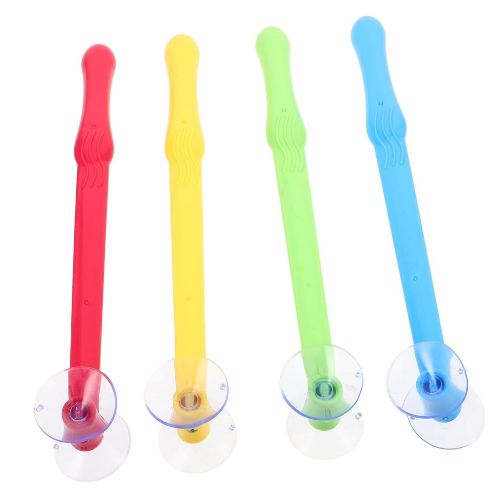 FOYTOKI 4pcs Boy Girl Suction Cup Hammer Toy Early Development Plaything for Family Interaction and Reaction Training Safe and Engaging Educational Tool for Toddlers