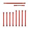 Compatible with MN86S MN86 MN86KS MN86K for MN G500 1/12 RC Car Accessories Parts Metal Pull Rod Steering Servo Link Rod RC Tie Link Rods view 1