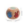 Abaodam 12pcs Wooden Finger Guessing Dice Interactive Rock Scissors Game for Family Gatherings Bars and Parties Fun Game Props for All Ages view 2