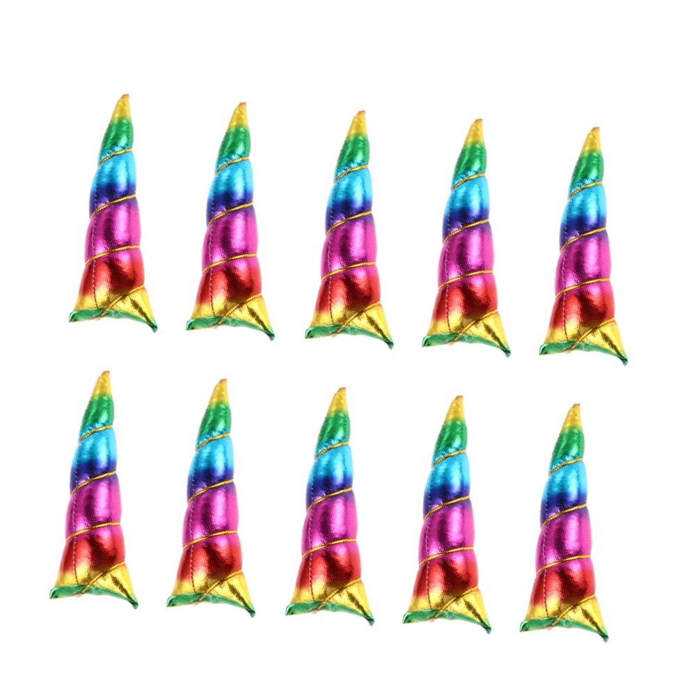 FOYTOKI 10pcs Unicorn Hair Band Accessories for Boys and Girls Boys and Girls Unicorn Headband Craftsmanship Comfortable