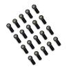 Compatible with AXIAL for SCX10 for Traxxas for Trx4 D90 for Tamiya CC01 1/10 RC Car Crawler 20Pcs M3 Tie Rod End Ball Joint Link Ball Head RC Tie Link Rods view 1