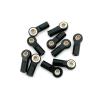 Compatible with AXIAL for SCX10 for Traxxas for Trx4 D90 for Tamiya CC01 1/10 RC Car Crawler 20Pcs M3 Tie Rod End Ball Joint Link Ball Head RC Tie Link Rods view 2