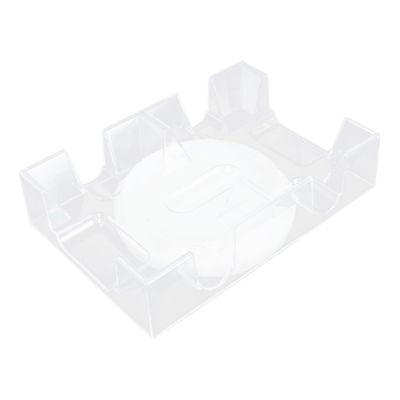 KOMBIUDA Rotating Poker Card Stand Plastic Material Fine Polishing Capacity Party Accessory