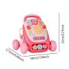 Activity Center with Music Features, Ideal Gift for Development, Pink view 4