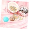 FELTECHELECTR 5pcs Plastic Fillable Balls for Ball Pit Non-toxic Shaped Gum Machine Bulk Vending Machine view 2