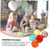 FELTECHELECTR 5pcs Plastic Fillable Balls for Ball Pit Non-toxic Shaped Gum Machine Bulk Vending Machine view 4