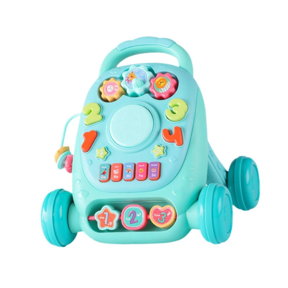 Activity Center with Music Features, Ideal Gift for Development, Green