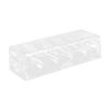 Luwecf Acrylic Chip Case Holds 100 Chip with Cover Display Cabinet Holder Transparent for Gaming Accessories Family Parties view 4
