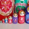 PXIWDAN Nesting Doll Russian Nesting Dolls Set of 10 Pcs Matryoshka Doll in Belarussian Slavic Clothing Hospitality Stacking Doll view 3