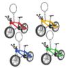 LABRIMP 4pcs Miniature Finger Mountain Bike Keychain Unique Model for Hanging Decor for Cycling Enthusiasts Backpack Accessories view 1