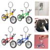 LABRIMP 4pcs Miniature Finger Mountain Bike Keychain Unique Model for Hanging Decor for Cycling Enthusiasts Backpack Accessories view 3