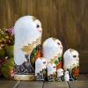 PXIWDAN 7 Pieces Exquisite Traditional Russian Matryoshka Nesting Doll Handicrafts Toy Christmas Birthday Gift Stacking Doll view 3