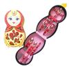 PXIWDAN Nesting Doll 1pcs Matryoshka Doll 6 in 1 Manicure Pedicure Set Nail Clippers Professional Pedicure Nail Scissors Kit Stacking Doll(Yellow) view 1