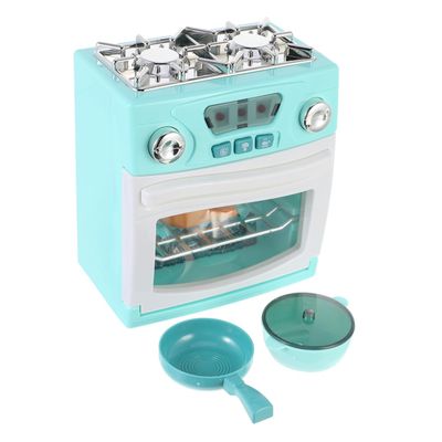 ORFOFE Simulated Kitchen Stove Oven Toy Lights and Sound Effects Creative Educational Plaything for Safe Material for Role Play and Learning