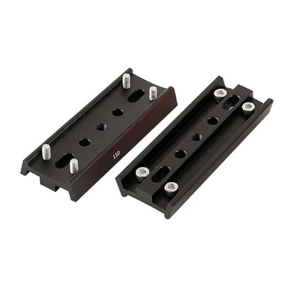 110mm Four Screw Holes Dovetail Mounting Plate Astronomical Telescope Accessories(110mm XY240524 Black)