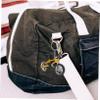 PRETYZOOM 4pcs Mini Bike Model Keychain Bicycle Model Pendants Realistic Alloy Mountain Bike for Friends view 4