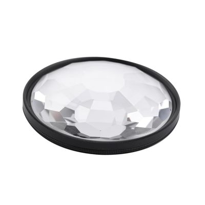 ARTIBETTER 1set Kaleidoscope Prisms Camera Lens Filter Creative Photography Accessories for Landscapes and Night Scenes Solid Optical Glass for Clarity and Transparency
