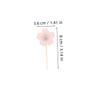 FELTECHELECTR 10pcs Cherry Blossoms Cake Topper Edible Cupcake Decorations Perfect for Party and Celebration view 2