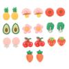 KOMBIUDA 10pairs Non-pierced Clip Earrings for Girls Safe and Comfortable Flower Ear Accessories for Toddlers for Dress up Friendly view 1