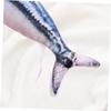 Alipis Fish Pillow Plush Stuffed Toy 3D Goldfish Pillow for Home Decor Bedroom Boys and Girls 20cm (Salmon) view 4