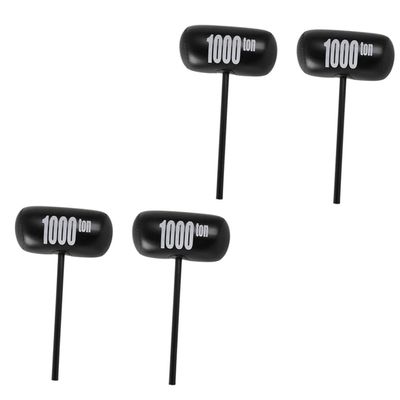 FELTECHELECTR 4pcs Inflatable Hammers Toys for Party Games Creative Mallet Props for Boys and Girls Indoor and Outdoor Activities Safe and Fun for Birthdays and Celebrations