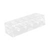 Acrylic Clear Chip Case Tray 5 Grids Organizer Display Cabinet Acrylic Organizer Holds 100 Chip for Travel Party Game view 4
