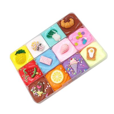 BESPORTBLE Colors Non-Sticky Relief Fruit Clay Toy for Arts and Crafts Educational Party Favor for Boys and Girls Creative Sensory Relief Play
