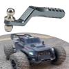 1/10 RC Crawler Tow Hook RC Tow Hitch Aluminum Alloy Trailer Hook for TF2 Rgt cc01, Gray view 4