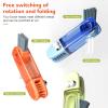 2 Pack Cup Lid Cleaning Brush,3 in 1 Cup Lid Cleaning Brush for Tumblers Cups Bottle (red) view 4