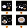 100pc Set Coin Capsules with Foam Gasket Coin Collection Capsules Holder 5 Sizes (17/20/25/27/30mm mm) Protect for Collectors, Round Coin Collecting Supplies with Storage Box view 4