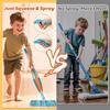 BAYMI Kids Spray Mop - Real Working Toddler Cleaning Toy Set with Water Sprayer & 2 Washable Pads - Montessori Mini Mop & Sweeper - Interactive Learning Toys for Kids Ages 3+ view 2